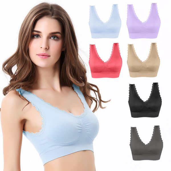 беспроводной lace maternity йога бег нижнее белье для беременных кормящих женщин собирают жилет девочка спящий бюстгальтер, White
беспроводной lace maternity йога бег нижнее белье для беременных кормящих женщин собирают жилет девочка спящий бюстгальтер, White