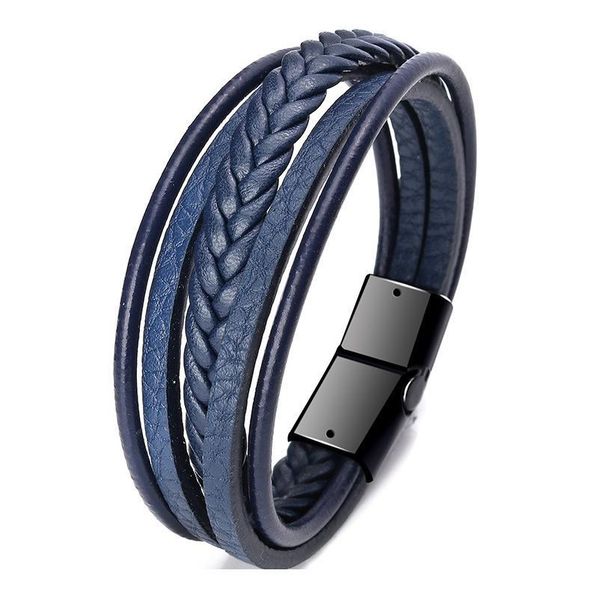 hand-woven multi-layer men's rope leather bracelet simple magnetic buckle bracelet hand-woven mul qylhmk
hand-woven multi-layer men's rope leather bracelet simple magnetic buckle bracelet hand-woven mul qylhmk