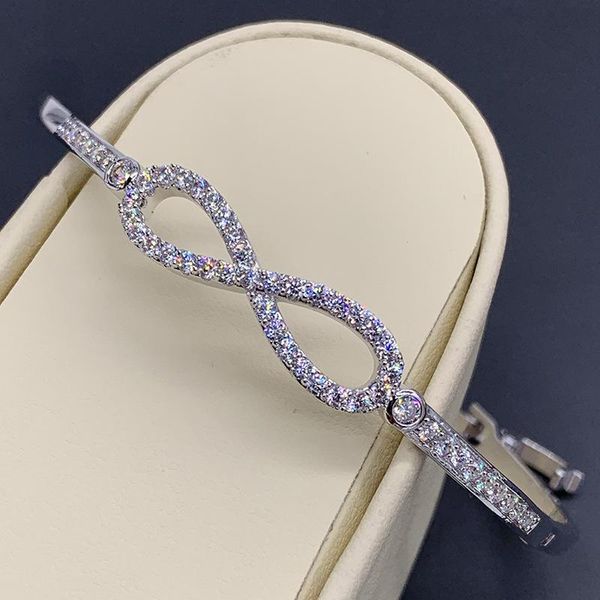 bangle simple and stylish full diamond 8 word bow bracelet korean temperament exquisite gift female hundred matching, Black
bangle simple and stylish full diamond 8 word bow bracelet korean temperament exquisite gift female hundred matching, Black