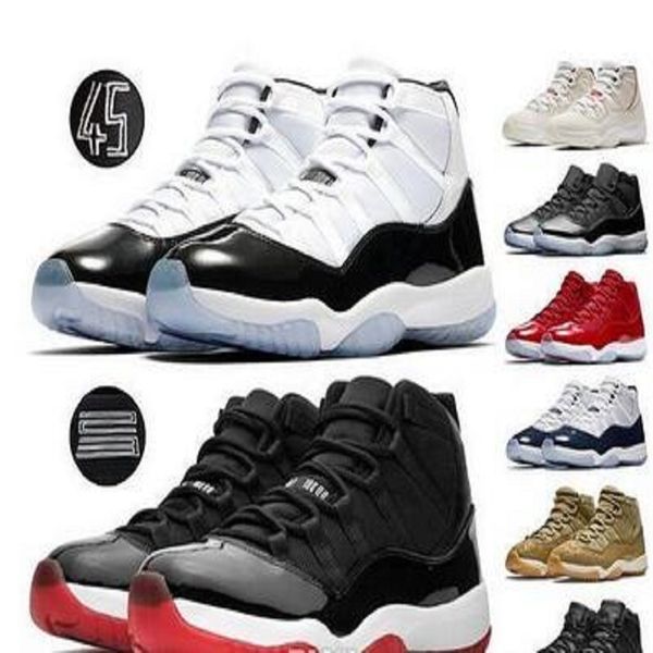 new bred jumpman shoes 11 11s concord 45 space jam snakeskin mens basketball shoes bred heiress gamma blue sport shoe sneakers, White;red
new bred jumpman shoes 11 11s concord 45 space jam snakeskin mens basketball shoes bred heiress gamma blue sport shoe sneakers, White;red