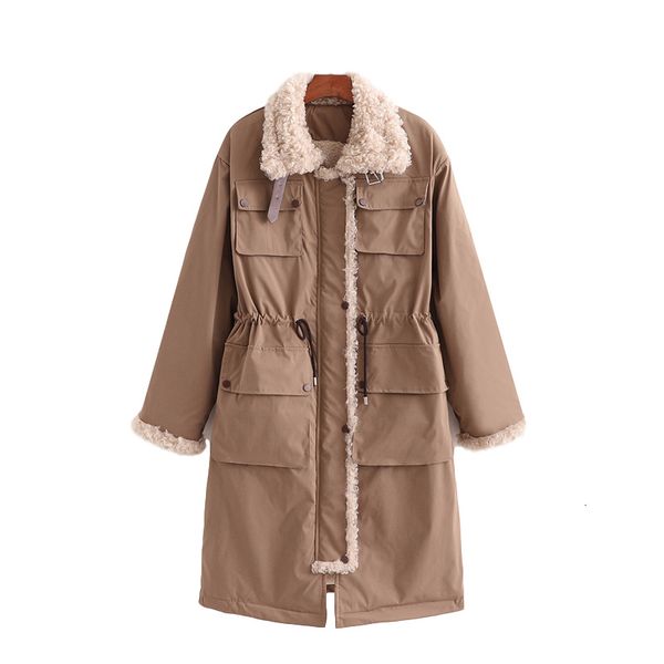 2021 new causal women khaki long parker winter fashion ladies overcoat safari style female chic pocket thick outercoat c6g6, Black
2021 new causal women khaki long parker winter fashion ladies overcoat safari style female chic pocket thick outercoat c6g6, Black