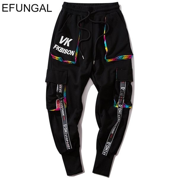 efungal cotton sweatpants harajuku streetwear men casual pants hip hop trousers flat harem joggers ribbons full length jogger 201125, Black
efungal cotton sweatpants harajuku streetwear men casual pants hip hop trousers flat harem joggers ribbons full length jogger 201125, Black
