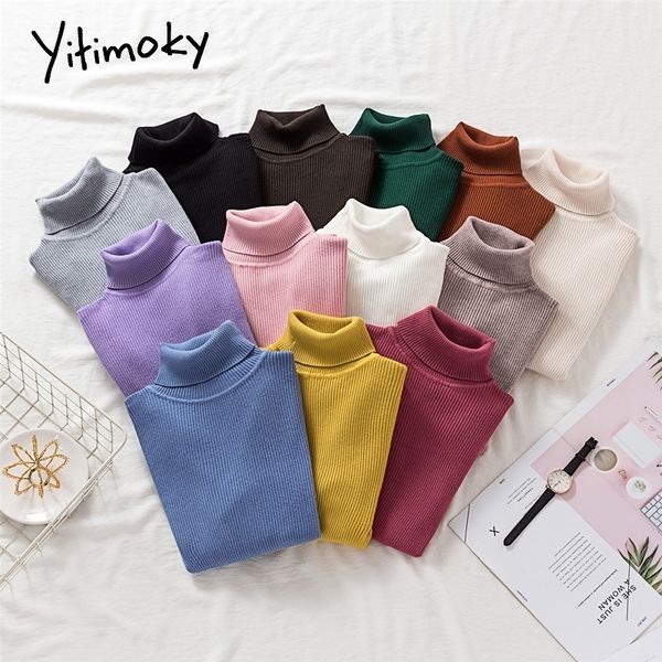 women sweaters and pullovers acrylic turtleneck knitted winter clothes korean sweater long sleeve casual solid striped shirt y200720, White;black
women sweaters and pullovers acrylic turtleneck knitted winter clothes korean sweater long sleeve casual solid striped shirt y200720, White;black