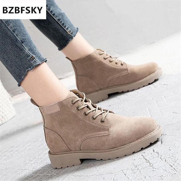 boots bzbfsky 2021 autumn lace up women ankle suede leather flat platform short ladies shoes winter 35-401, Black
boots bzbfsky 2021 autumn lace up women ankle suede leather flat platform short ladies shoes winter 35-401, Black