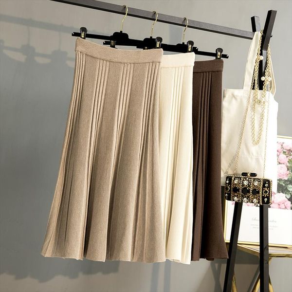 high waist a line maxi women skirts elastic long knitted midi skirt autumn winter thick warm office lady sweater skirt, Black
high waist a line maxi women skirts elastic long knitted midi skirt autumn winter thick warm office lady sweater skirt, Black
