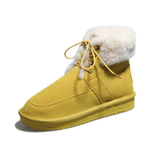 women ankle snow boots fashion furry fluffy warm winter female outdoor casual shoes lace-up flat heels good quality plush boots, Black
women ankle snow boots fashion furry fluffy warm winter female outdoor casual shoes lace-up flat heels good quality plush boots, Black