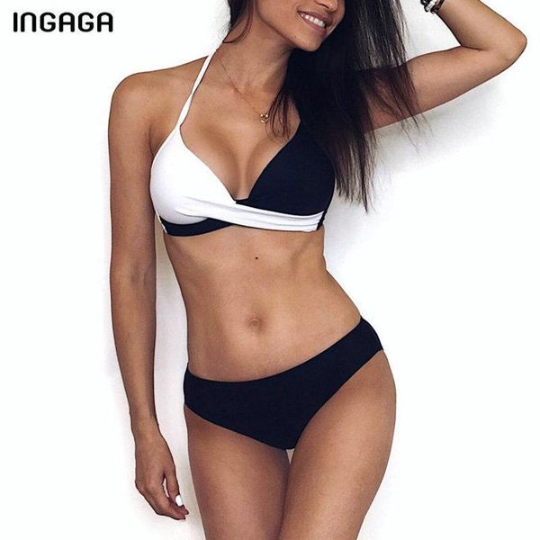 ingaga new 2019 bikini set halter swimwear women cross patchwork swimsuit bikinis bathing suits beachwear, Black
ingaga new 2019 bikini set halter swimwear women cross patchwork swimsuit bikinis bathing suits beachwear, Black