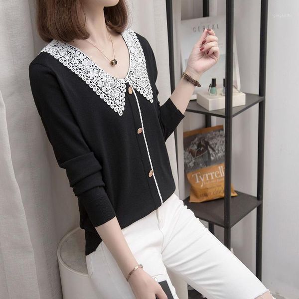 coigarsam 4xl plus size knitting blouse women new blusas womens and blouses black 3351, White
coigarsam 4xl plus size knitting blouse women new blusas womens and blouses black 3351, White