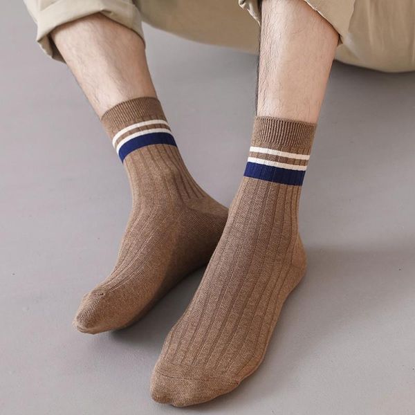 men's socks ready stock men soft casual stripes skateboard fashion hip hop boys crew elastic daily business work long, Black
men's socks ready stock men soft casual stripes skateboard fashion hip hop boys crew elastic daily business work long, Black