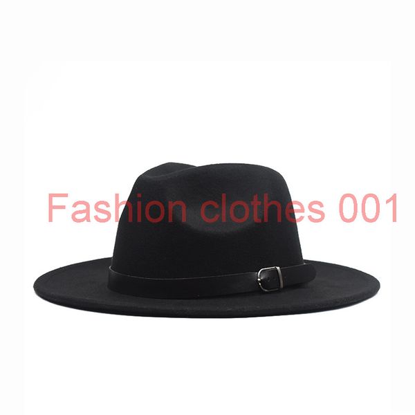 autumn winter flat brim wool felt fedora hats with buckle jazz formal hat panama cap plain hat men women big brim felt hat, Blue;gray 
autumn winter flat brim wool felt fedora hats with buckle jazz formal hat panama cap plain hat men women big brim felt hat, Blue;gray
