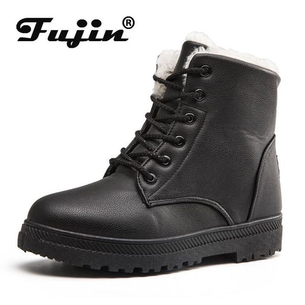 fujin winter snow boots women's warm cotton-padded shoes with velvet 2020 student boots waterproof women large size short, Black
fujin winter snow boots women's warm cotton-padded shoes with velvet 2020 student boots waterproof women large size short, Black