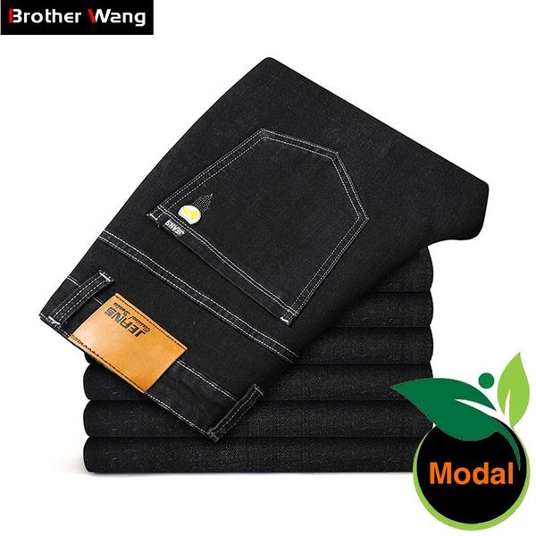 men's jeans brand men modal business straight pants plus size 42 44 fashion slim casual blue black elasticity trousers male clothes
men's jeans brand men modal business straight pants plus size 42 44 fashion slim casual blue black elasticity trousers male clothes