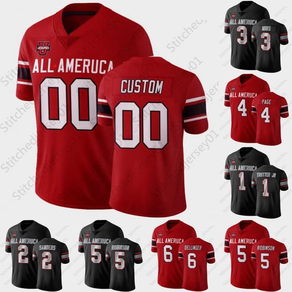 ncaa all-american football jersey 3 amarius mims 4 payton page 1 jeremiah trotter jr. 2 ja'tavion sanders 5 demeioun robinson 6 garrett, Black
ncaa all-american football jersey 3 amarius mims 4 payton page 1 jeremiah trotter jr. 2 ja'tavion sanders 5 demeioun robinson 6 garrett, Black