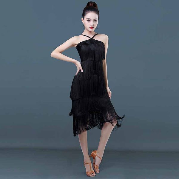 latin dance dress women tassel sling sleeveless dancing dresses adults rumba cha cha samba professional clothes wear py030, Black;red
latin dance dress women tassel sling sleeveless dancing dresses adults rumba cha cha samba professional clothes wear py030, Black;red
