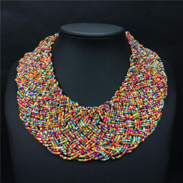 chokers collier ethnique necklace handmade bohemian africain women collares grande bohemios choker necklaces, Golden;silver
chokers collier ethnique necklace handmade bohemian africain women collares grande bohemios choker necklaces, Golden;silver