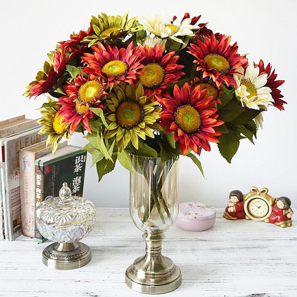 decorative flowers & wreaths sunflower artificial flower big bouquet home decoration wedding pography ornaments
decorative flowers & wreaths sunflower artificial flower big bouquet home decoration wedding pography ornaments