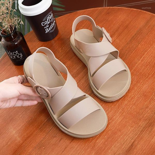 summer women designer buckle sandals round toe flats platform shoes ladies pvc causal white jelly sandals sapatos de mujer1, Black
summer women designer buckle sandals round toe flats platform shoes ladies pvc causal white jelly sandals sapatos de mujer1, Black