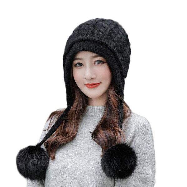 winter beanie hat women warm fur knitted slouchy beanie hats ladies faux fur pompom hat female winter cap 2020 new, Blue;gray
winter beanie hat women warm fur knitted slouchy beanie hats ladies faux fur pompom hat female winter cap 2020 new, Blue;gray
