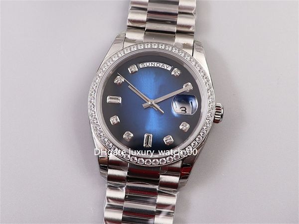 kf factory luxury watch selling men's watches sapphire 2813 timing movement 36mm 904l week calendar wristwatch-258, Slivery;brown
kf factory luxury watch selling men's watches sapphire 2813 timing movement 36mm 904l week calendar wristwatch-258, Slivery;brown