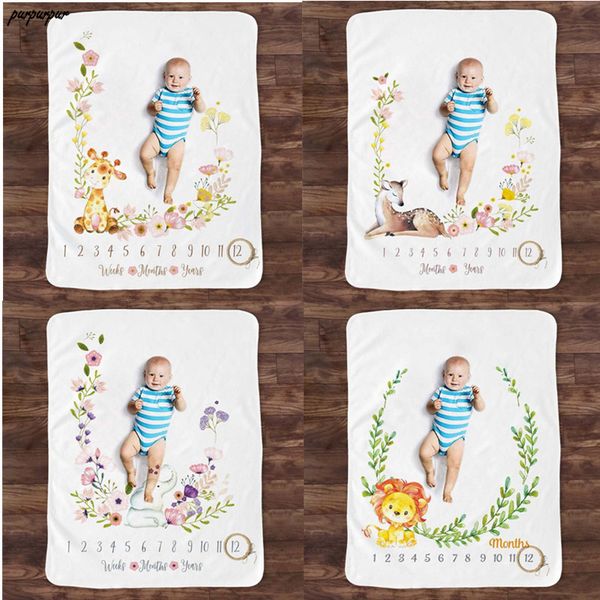 baby monthly record growth milestone blanket newborn animal pattern pgraphy props p creative background cloth infant y201009
baby monthly record growth milestone blanket newborn animal pattern pgraphy props p creative background cloth infant y201009