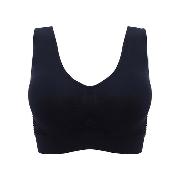 hollow grid vents large size sports bra ladies yoga running sports underwear bra breathable underwear, White;black
hollow grid vents large size sports bra ladies yoga running sports underwear bra breathable underwear, White;black