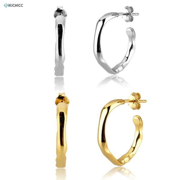 hoop & huggie kikichicc 925 sterling silver irregular geometric huggies big hoops luxury 2021 fine jewelry piercing pendiente jewels, Golden;silver
hoop & huggie kikichicc 925 sterling silver irregular geometric huggies big hoops luxury 2021 fine jewelry piercing pendiente jewels, Golden;silver