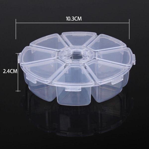 portable mini jewel storage box category box plastic round 8 room jewelery storage box storage quick change jewelry h bbyvcs 
portable mini jewel storage box category box plastic round 8 room jewelery storage box storage quick change jewelry h bbyvcs