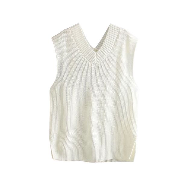 2021 new female vintage v-neck sweaters spring-fall fashion streetwear loose ladies chic woman knits ixup, White;black
2021 new female vintage v-neck sweaters spring-fall fashion streetwear loose ladies chic woman knits ixup, White;black