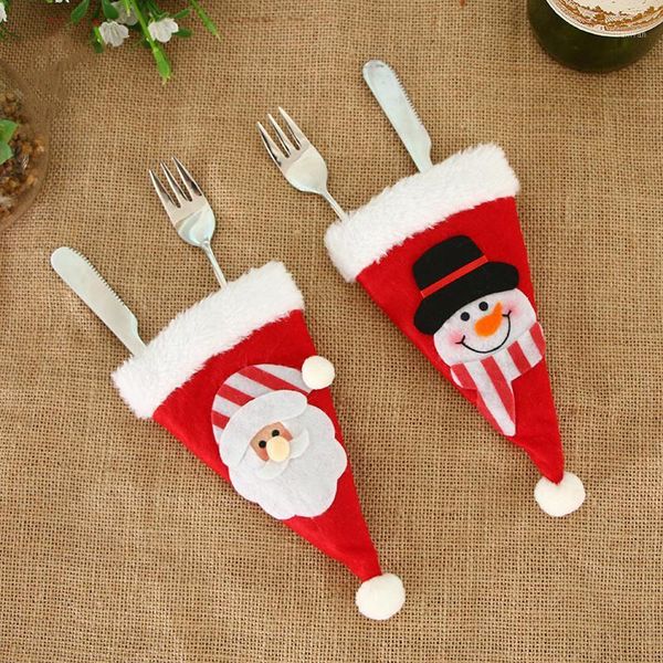 5pcs christmas caps santa claus snowman cutlery holder knife fork spoon pocket christmas decor kitchen tableware bag gift1
5pcs christmas caps santa claus snowman cutlery holder knife fork spoon pocket christmas decor kitchen tableware bag gift1