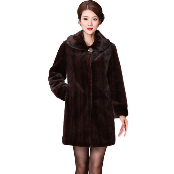 women's fur & faux 2021 winter women plus size coat mink white thick warm clothes long jacket overcoat female outwear, Black
women's fur & faux 2021 winter women plus size coat mink white thick warm clothes long jacket overcoat female outwear, Black