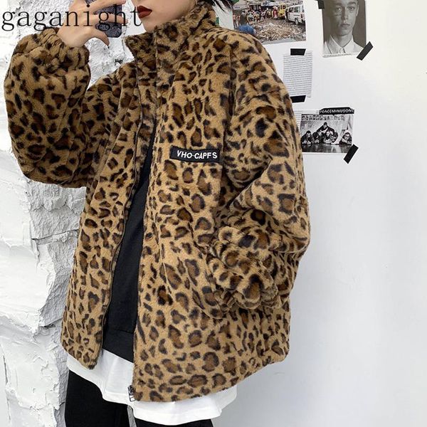 gaganight autumn winter leopard women parkas long sleeve vintage fashion fleece thick jacket harajuku hip hop coat outwear1, Black
gaganight autumn winter leopard women parkas long sleeve vintage fashion fleece thick jacket harajuku hip hop coat outwear1, Black