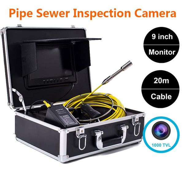 9'' color tft lcd screen monitor pipe sewer inspection camera diameter 23mm hd cmos 1000tvl camera 20m cable with dvr function
9'' color tft lcd screen monitor pipe sewer inspection camera diameter 23mm hd cmos 1000tvl camera 20m cable with dvr function