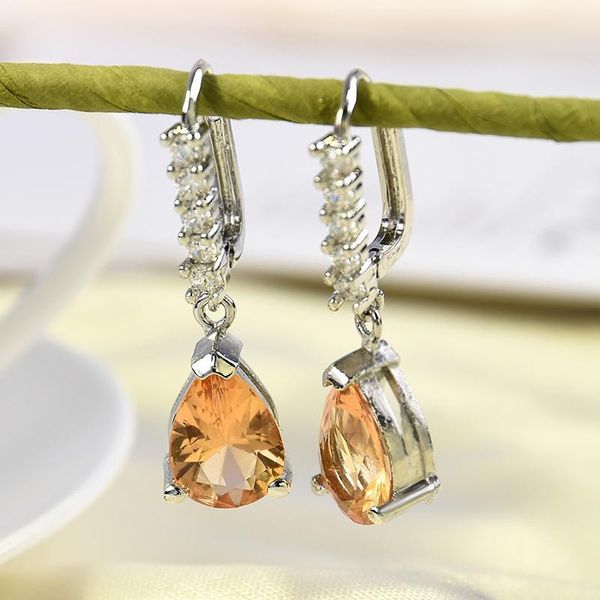 dangle & chandelier fashion women drop earrings classic girl zircon stone earring jewelry for wedding statement, Silver
dangle & chandelier fashion women drop earrings classic girl zircon stone earring jewelry for wedding statement, Silver