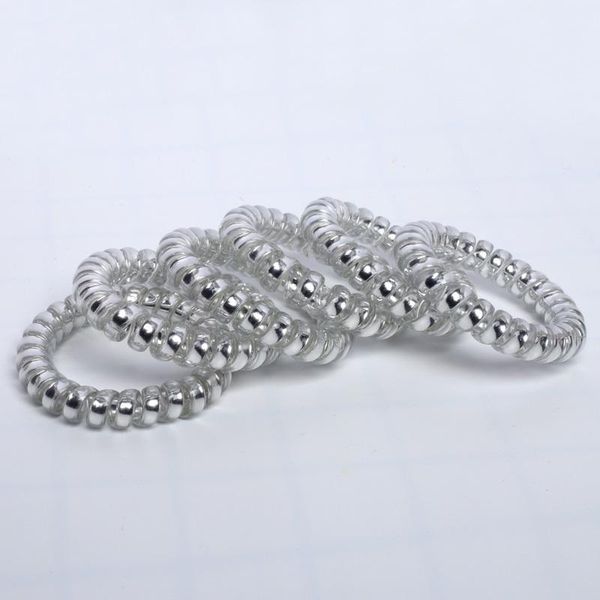 10pcs 5cm spiral hairbands for girls women hair accessories casual telephone line rope rubber headwear plastic kids hair ties qyliij mywjqq, Slivery;white
10pcs 5cm spiral hairbands for girls women hair accessories casual telephone line rope rubber headwear plastic kids hair ties qyliij mywjqq, Slivery;white