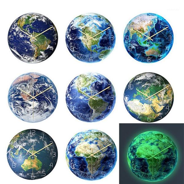 luminous wall clock light in dark night fashion earth wall clock mute with night light1
luminous wall clock light in dark night fashion earth wall clock mute with night light1