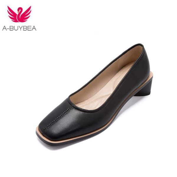 genuine leather square toe women's pumps size 34-39 comfortable slip-on casual shoes 2020 new spring and autumn ladies shoes, Black
genuine leather square toe women's pumps size 34-39 comfortable slip-on casual shoes 2020 new spring and autumn ladies shoes, Black