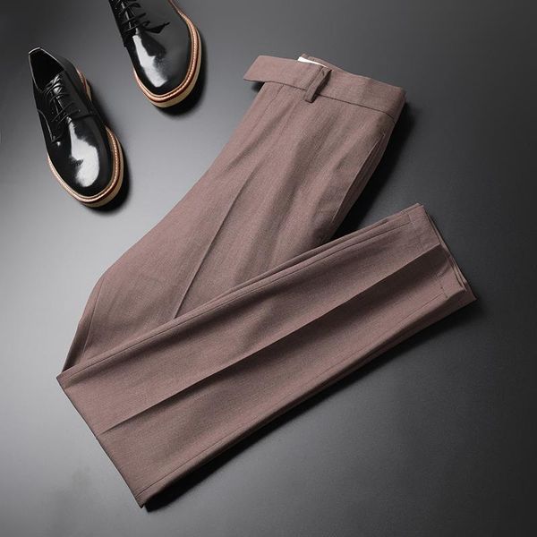 men's suits & blazers ly listed drape trousers korean version of the british casual wild trend slim slimming fashion pants, White;black
men's suits & blazers ly listed drape trousers korean version of the british casual wild trend slim slimming fashion pants, White;black