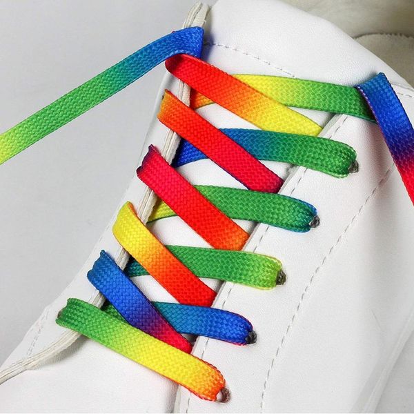 gradient print flat shoe laces rainbow shoelaces outdoor fashion leisure colorful shoelace 80cm 100cm 120cm 1 pair bbylhg bdesports, White;pink
gradient print flat shoe laces rainbow shoelaces outdoor fashion leisure colorful shoelace 80cm 100cm 120cm 1 pair bbylhg bdesports, White;pink