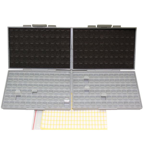 wholesale- aidetek 2 empty box-all-72 enclosures boxes 4 smd resistor capacitor organizer 0603
wholesale- aidetek 2 empty box-all-72 enclosures boxes 4 smd resistor capacitor organizer 0603