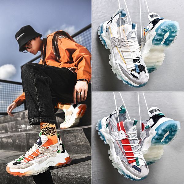 2021 fashion women's platform leisure sports black white pink light grey yellow mens running shoes women sneakers trainers size 40-44
2021 fashion women's platform leisure sports black white pink light grey yellow mens running shoes women sneakers trainers size 40-44
