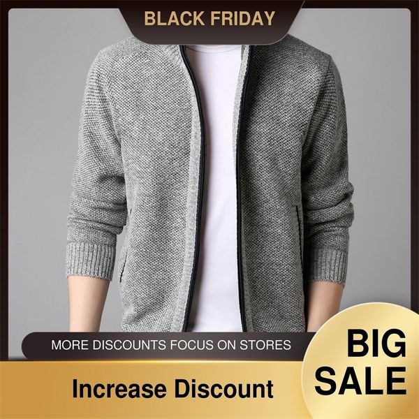 winter fleece men's sweater coat side pocket long sleeve knitted cardigan full zip autumn warm male fashionable causal clothing 201202, White;black
winter fleece men's sweater coat side pocket long sleeve knitted cardigan full zip autumn warm male fashionable causal clothing 201202, White;black