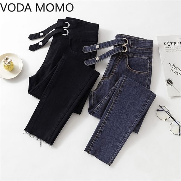 vintage mom fit high waist jeans elastic femme women washed black denim skinny jeans woman classic pencil pant plus size 201105, Blue
vintage mom fit high waist jeans elastic femme women washed black denim skinny jeans woman classic pencil pant plus size 201105, Blue