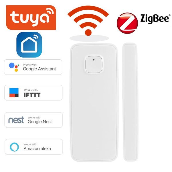 tuya smart zigbee/ wifi door sensor door open / closed detectors compatible with alexa google home ifttuya/smar tlife app
tuya smart zigbee/ wifi door sensor door open / closed detectors compatible with alexa google home ifttuya/smar tlife app