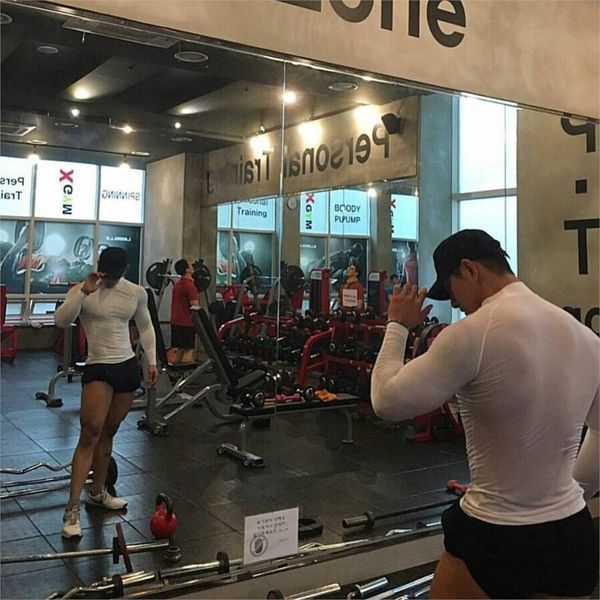 men skinny long sleeve shirts spring casual fashion printed t-shirt male gyms fitness black tee shirt brand clothing 201203, White;black
men skinny long sleeve shirts spring casual fashion printed t-shirt male gyms fitness black tee shirt brand clothing 201203, White;black