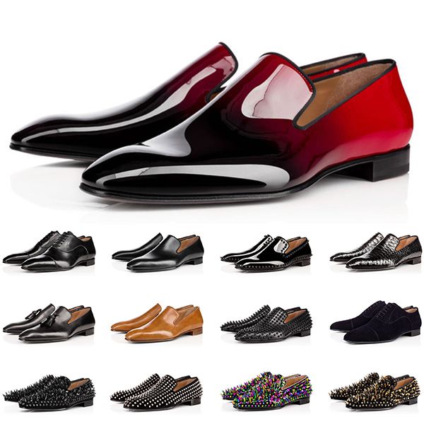 mens genuine leather shoes red bottoms low cut studded spikes dress shoe designer luxury mens trainers sneakers size 7-13, Black
mens genuine leather shoes red bottoms low cut studded spikes dress shoe designer luxury mens trainers sneakers size 7-13, Black