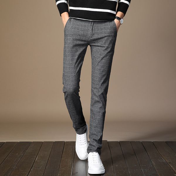 2020 in men plaid casual fine pantalon fit vintage carreau homme classic check suit wedding pants ypm1, White;black
2020 in men plaid casual fine pantalon fit vintage carreau homme classic check suit wedding pants ypm1, White;black