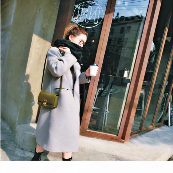 women wool coat,2019 winter new casual korean version slim long coat,full sleeve suit collar womens plus size fashions coats, Black
women wool coat,2019 winter new casual korean version slim long coat,full sleeve suit collar womens plus size fashions coats, Black