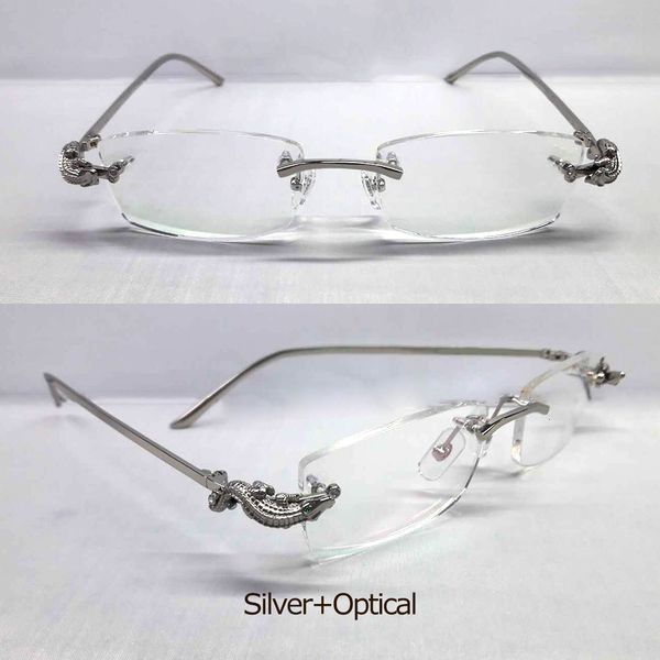 2021 new luxury crocodile mens brand designer carter glasses sunglasses rimless optical frame dyu0, White;black
2021 new luxury crocodile mens brand designer carter glasses sunglasses rimless optical frame dyu0, White;black