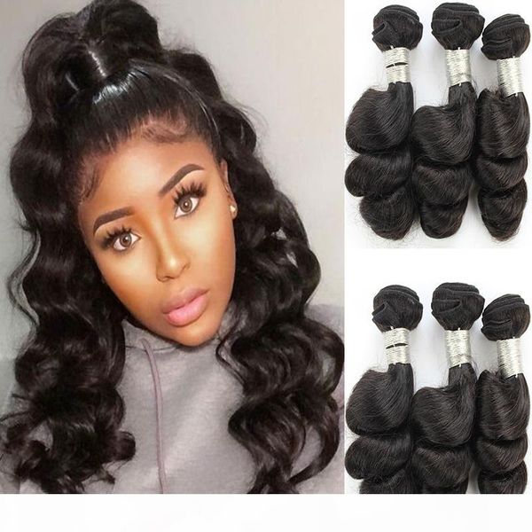 brazilian remy hair loose wave human hair bundles indian peruvian unprocessed 100% human hair weaves 8-28inch, Black
brazilian remy hair loose wave human hair bundles indian peruvian unprocessed 100% human hair weaves 8-28inch, Black