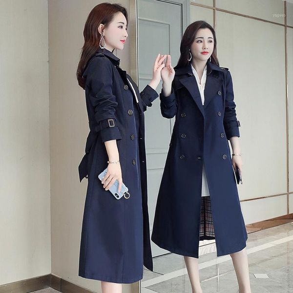 windbreaker women's long spring autumn new mujer fashion double-breasted temperament with belt ladies autumn trench coats z8001, Tan;black
windbreaker women's long spring autumn new mujer fashion double-breasted temperament with belt ladies autumn trench coats z8001, Tan;black
